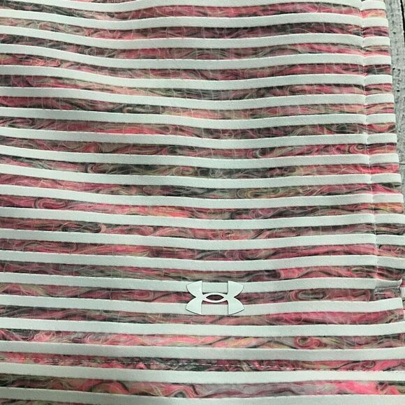 UNDER ARMOUR Loose Coupe Suelto Multi Colored Striped Jacket - Picture 4 of 6